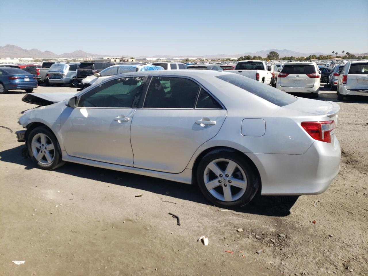 2012 Toyota Camry VIN 4T1BF1FK8CU161453 Copart auction photo, front end damage thumbnail 2