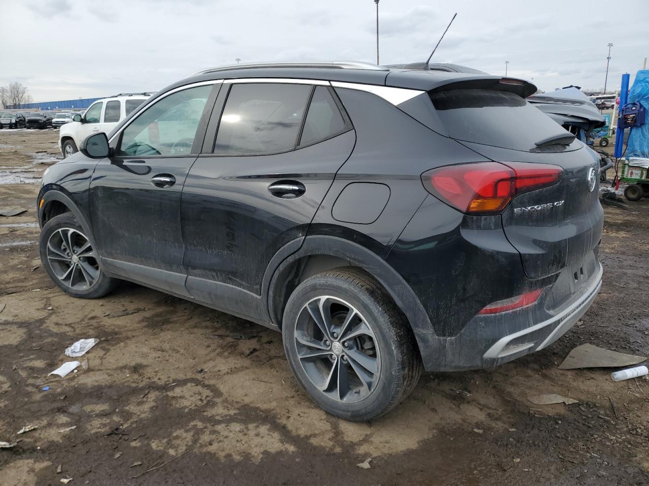 2021 Buick Encore VIN KL4MMDS27MB047820 Copart auction photo, front end damage thumbnail 2
