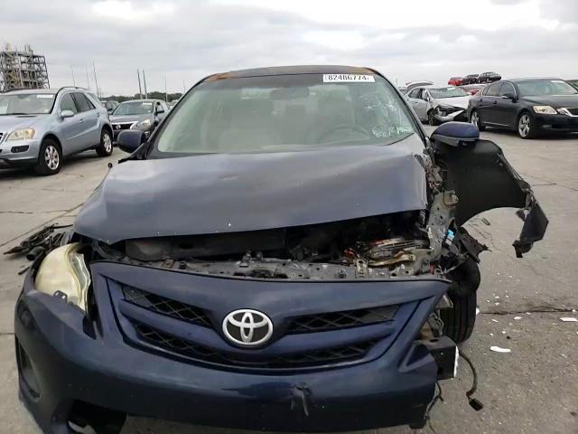 2011 Toyota Corolla VIN JTDBU4EE5BJ107406 Copart auction photo, front end damage thumbnail 10