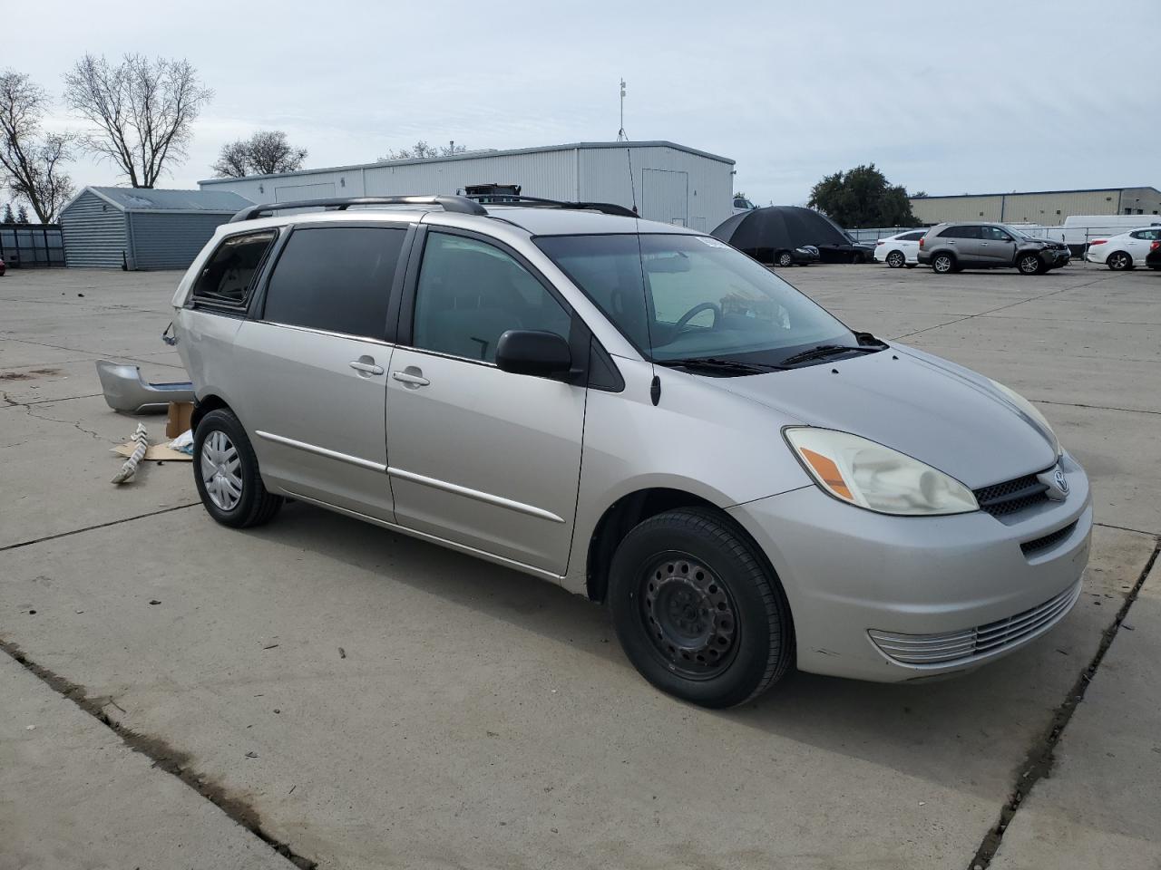 2004 Toyota Sienna VIN 5TDZA23C74S182479 Copart auction photo, rear end damage thumbnail 4