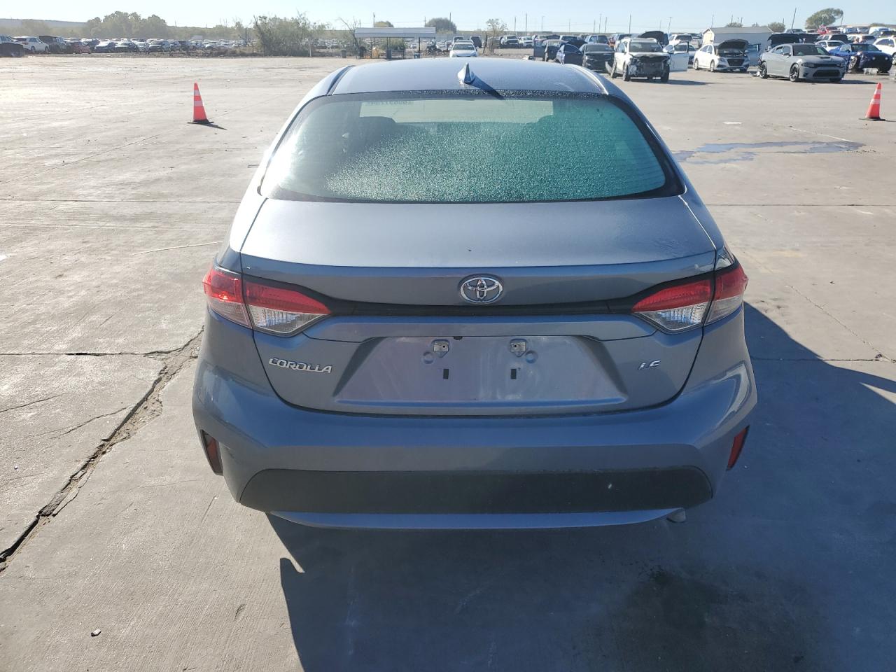 2021 Toyota Corolla VIN 5YFEPMAE3MP257748 Copart auction photo, front end damage thumbnail 6