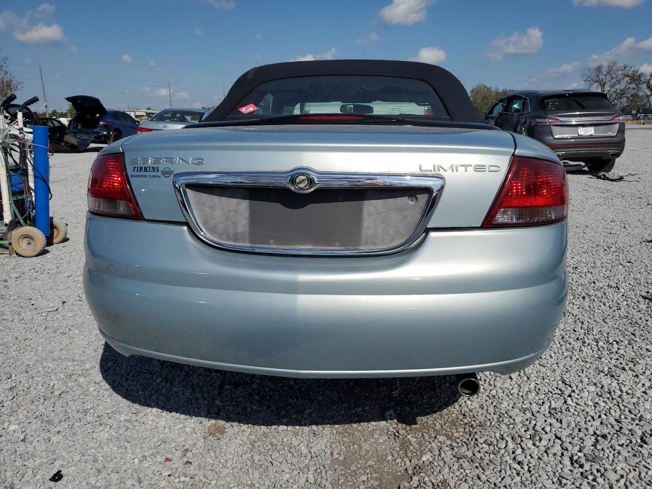 2002 Chrysler Sebring VIN 1C3EL65R62N187018 Copart auction photo, front end damage thumbnail 6