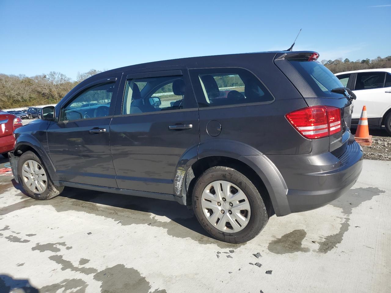 2015 Dodge Journey VIN 3C4PDCAB0FT738851 Copart auction photo, front end / side damage thumbnail 2