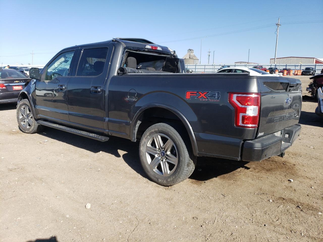 2018 Ford F-150 VIN 1FTFW1E58JKE14166 Copart auction photo, rollover damage thumbnail 2