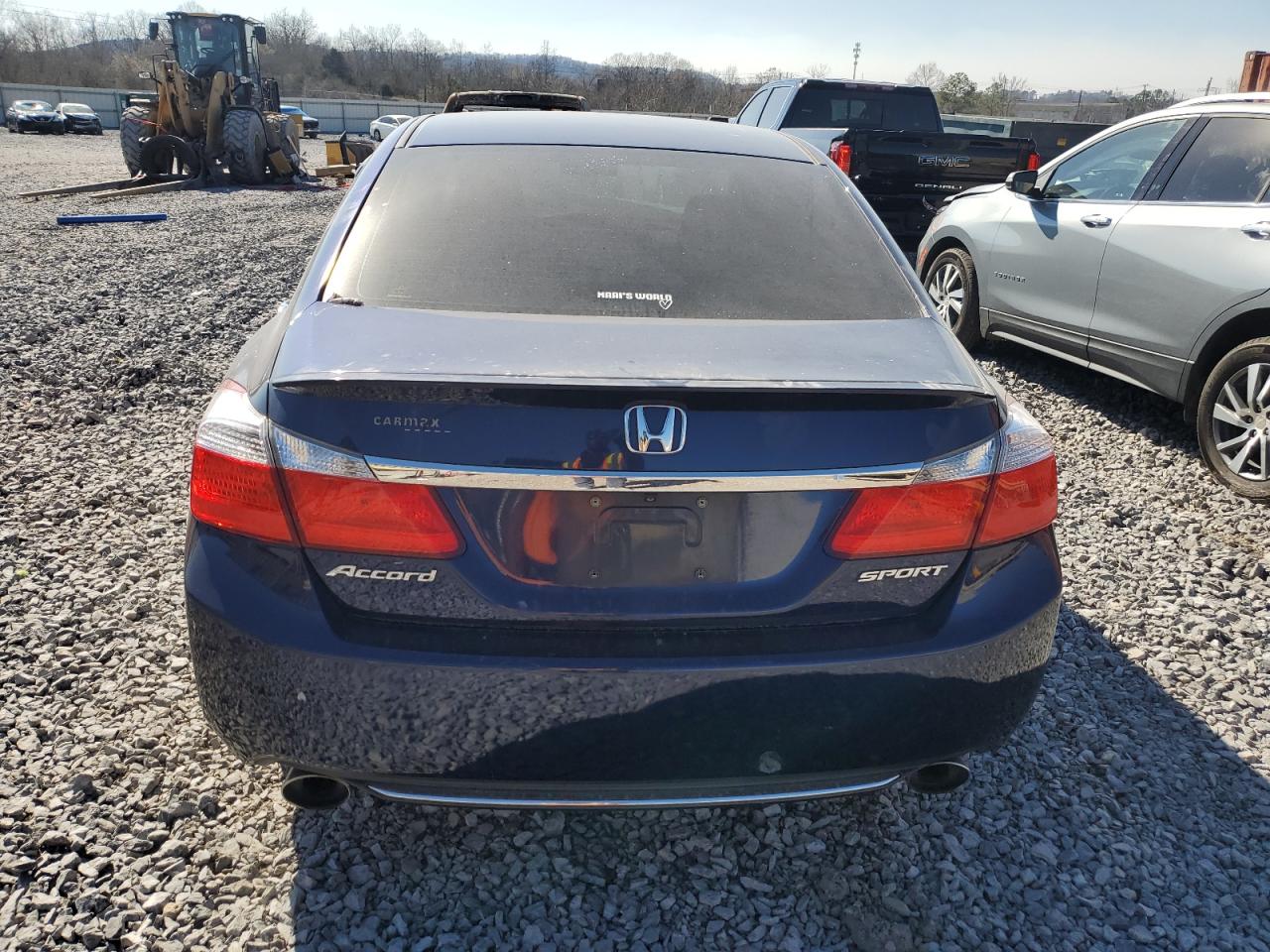 2014 Honda Accord VIN 1HGCR2F57EA002526 Copart auction photo, front end damage thumbnail 6