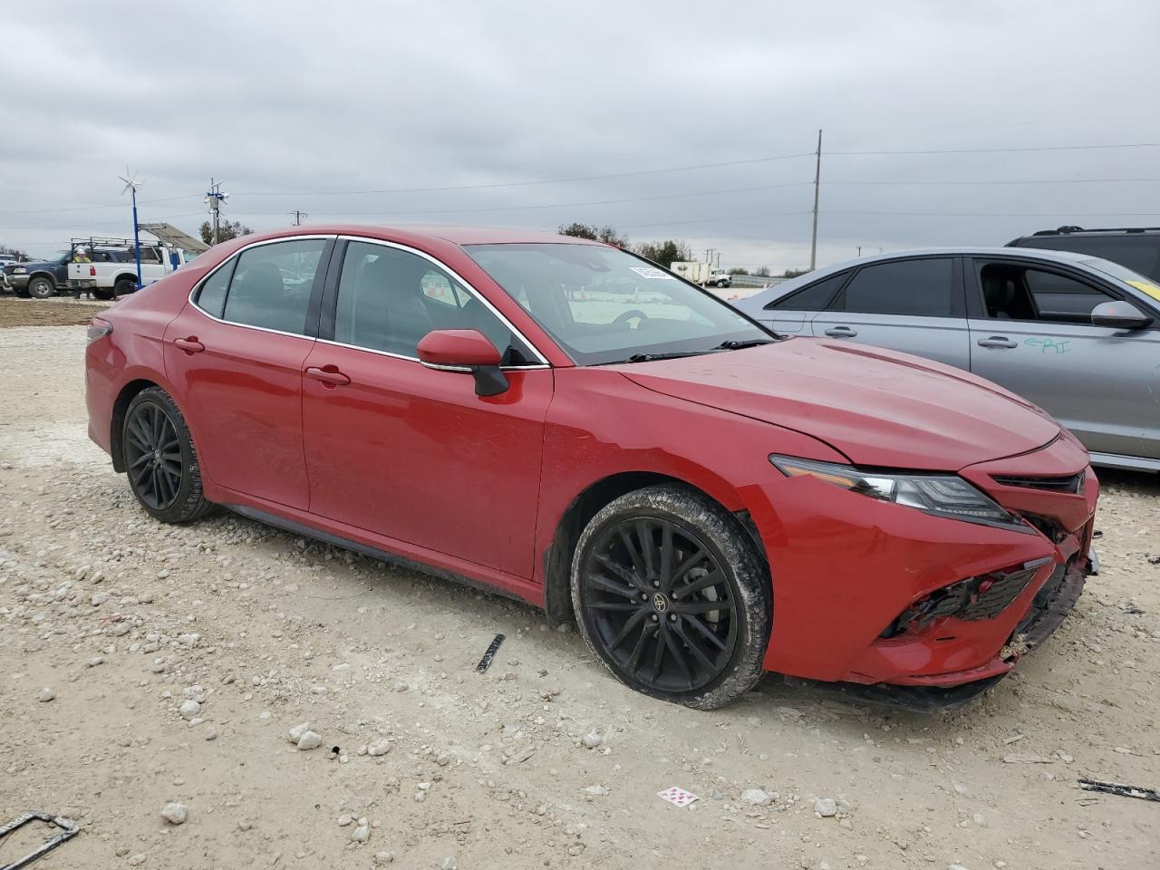2021 Toyota Camry VIN 4T1K61AKXMU465232 Copart auction photo, front end / minor dent/scratches damage thumbnail 4