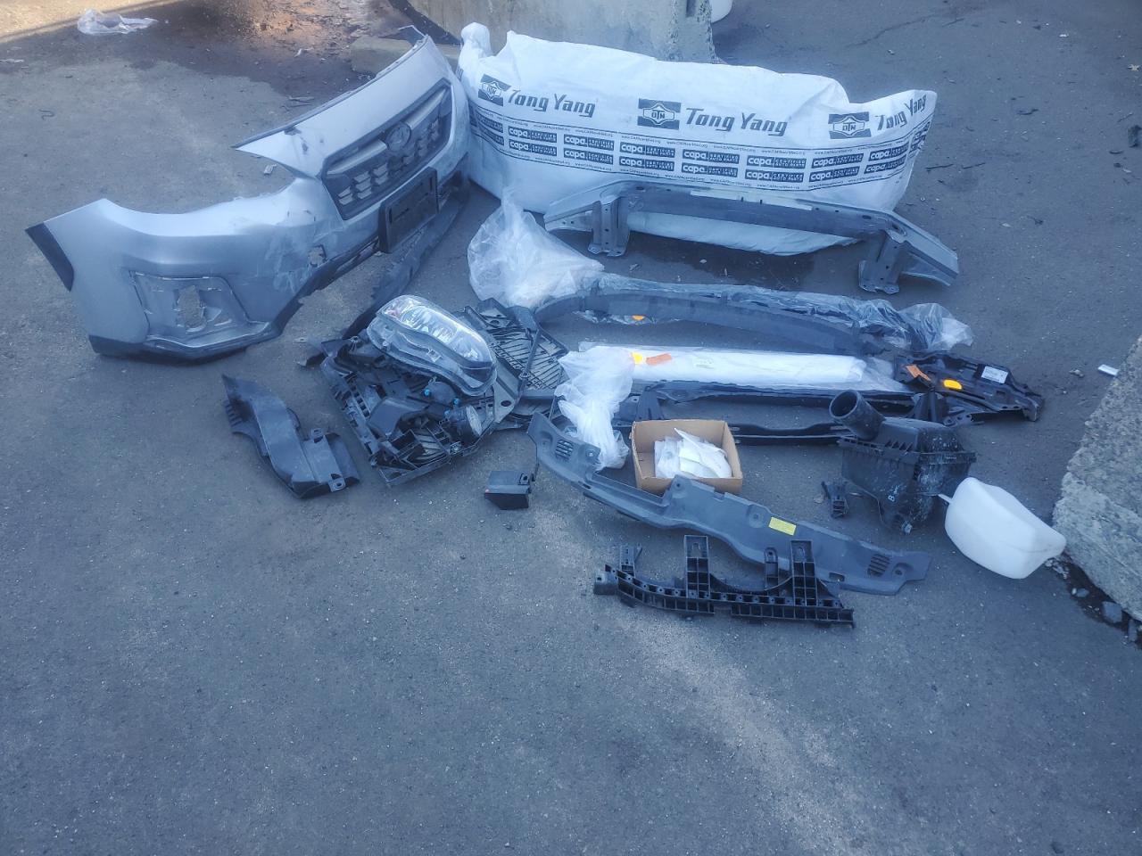 2020 Subaru XV VIN JF2GTABC2L8273676 Copart auction photo, front end damage thumbnail 13