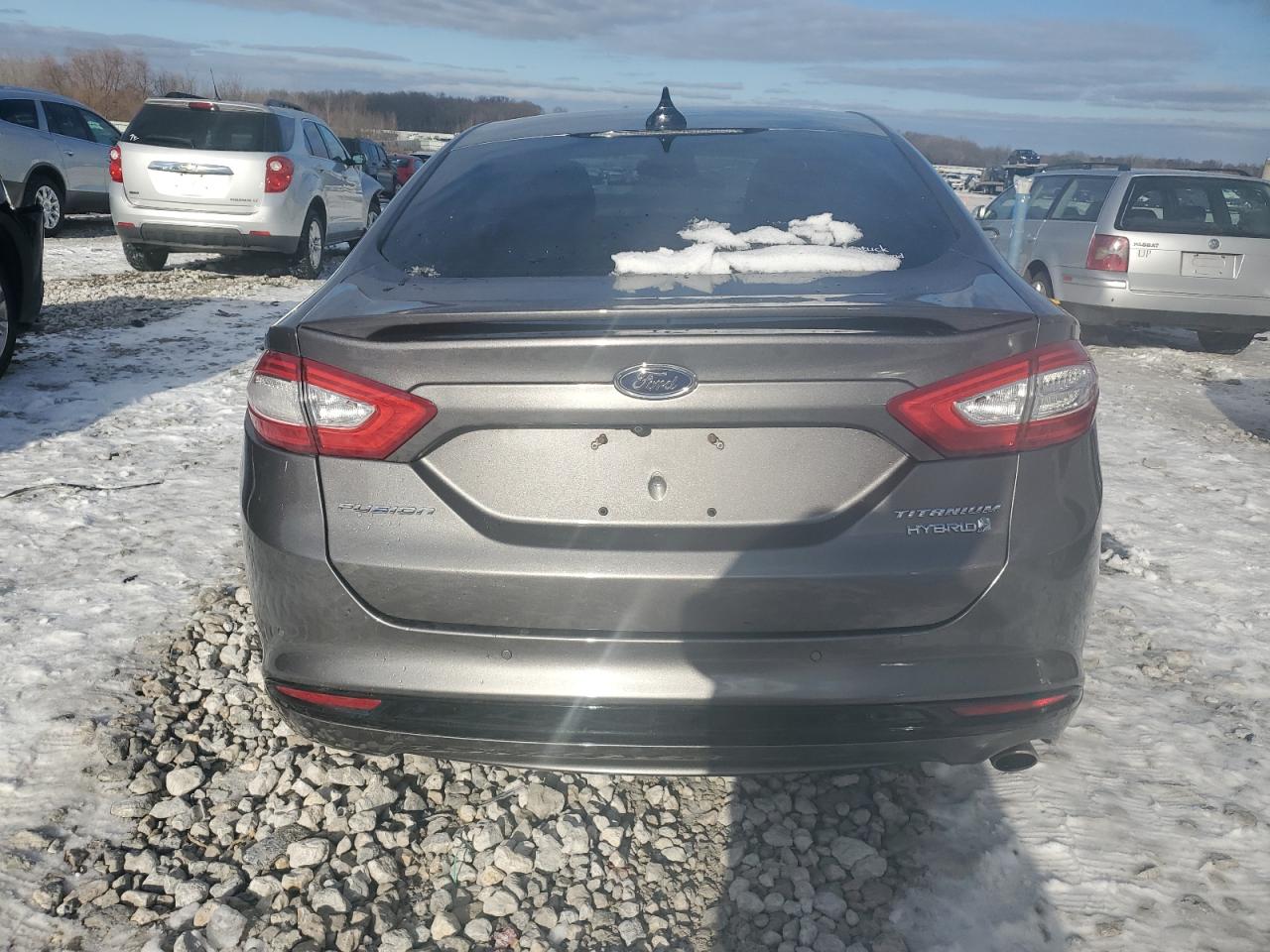 2013 Ford Fusion VIN 3FA6P0RU2DR357929 Copart auction photo, all over damage thumbnail 6