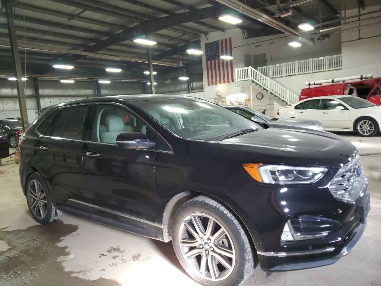2019 Ford Edge VIN 2FMPK4K9XKBB13334 Copart auction photo, side damage thumbnail 4
