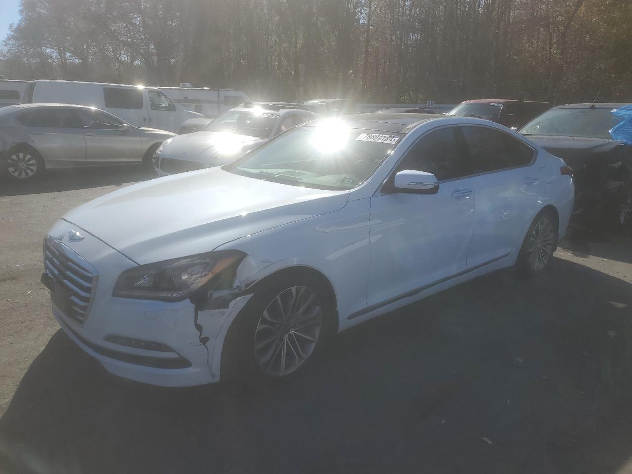2016 Hyundai Genesis VIN KMHGN4JE6GU117050