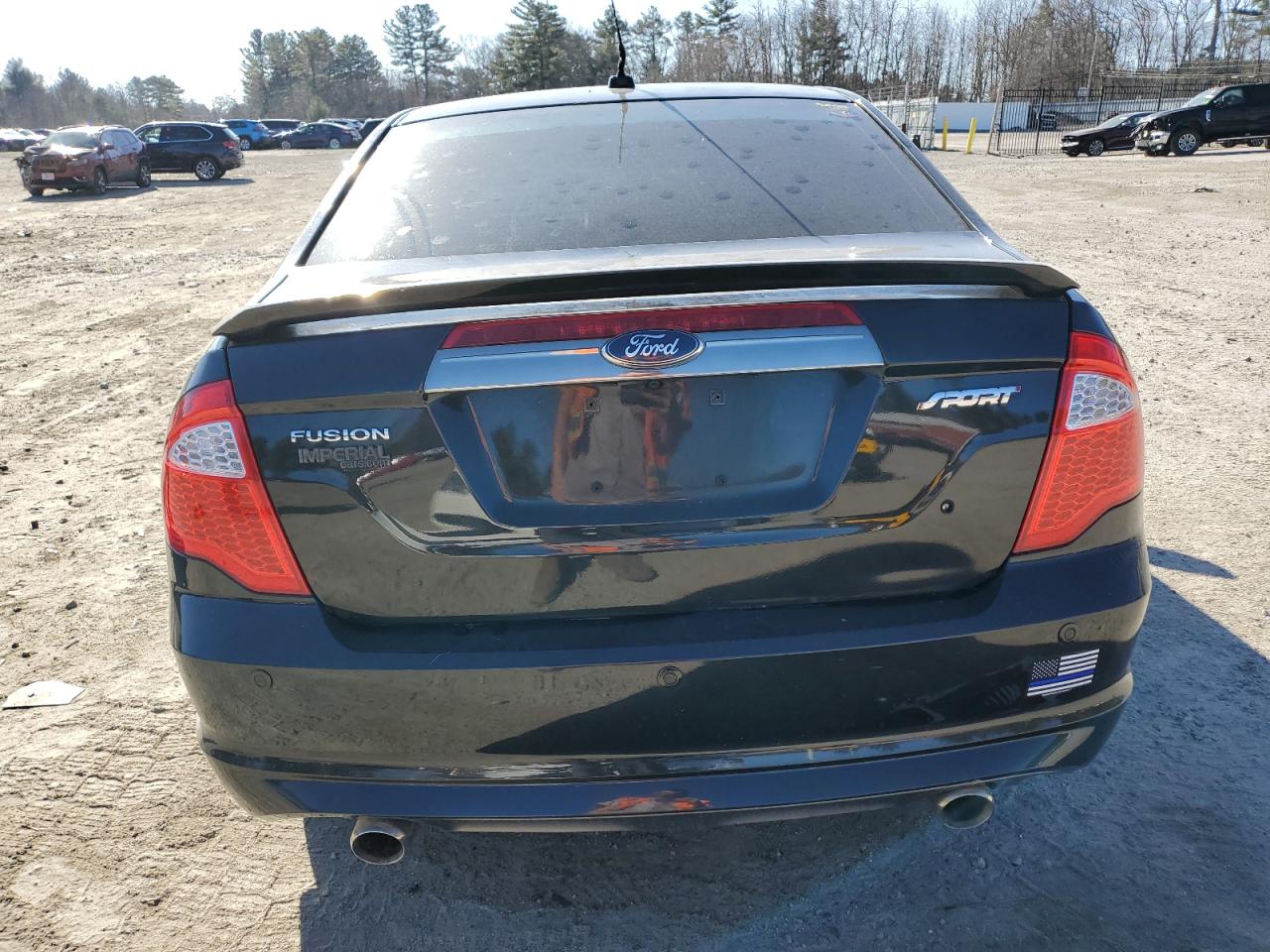 2011 Ford Fusion VIN 3FAHP0KC7BR142666 Copart auction photo, front end damage thumbnail 6