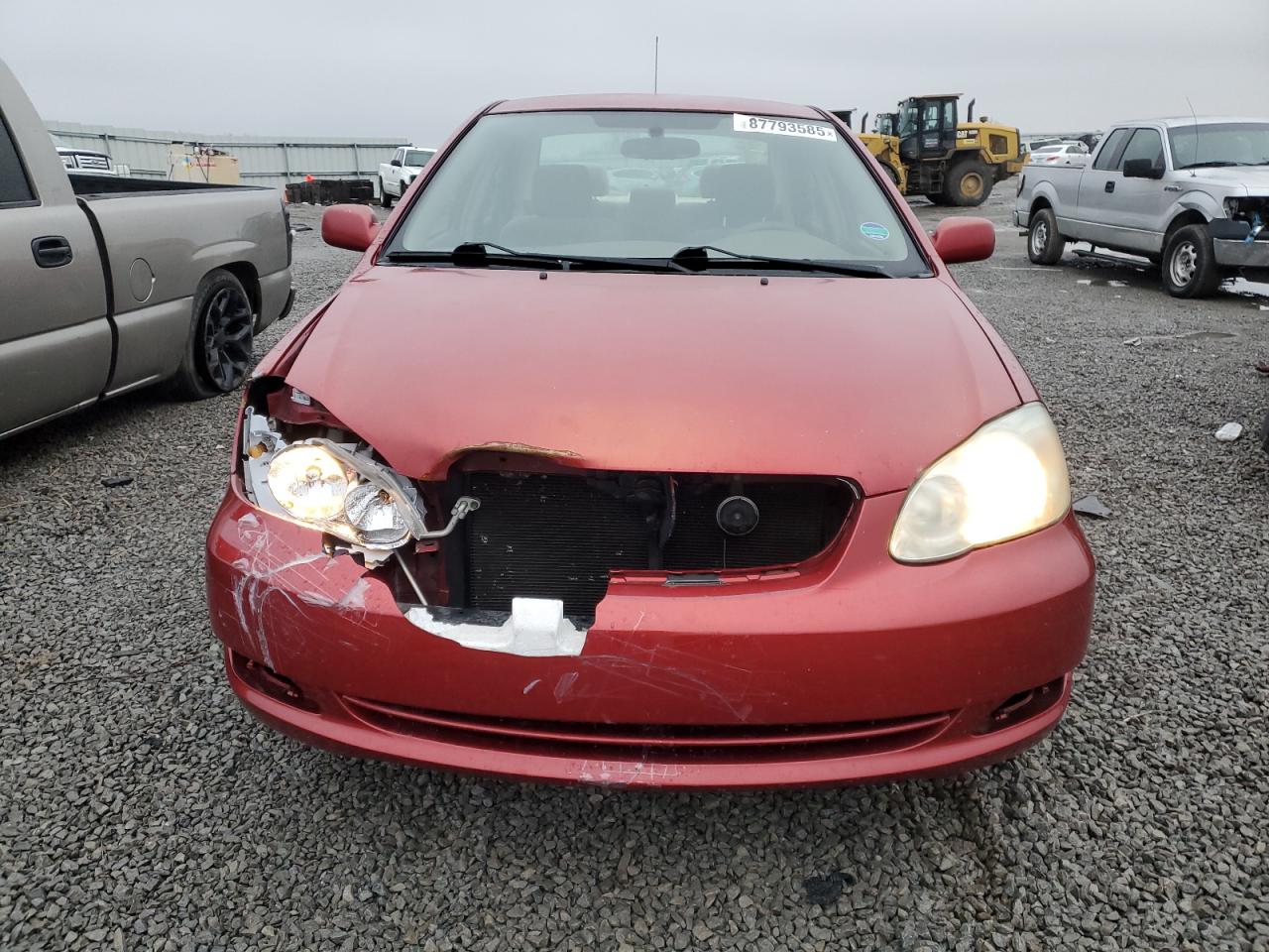 2005 Toyota Corolla VIN 1NXBR32E75Z527604 Copart auction photo, front end damage thumbnail 5