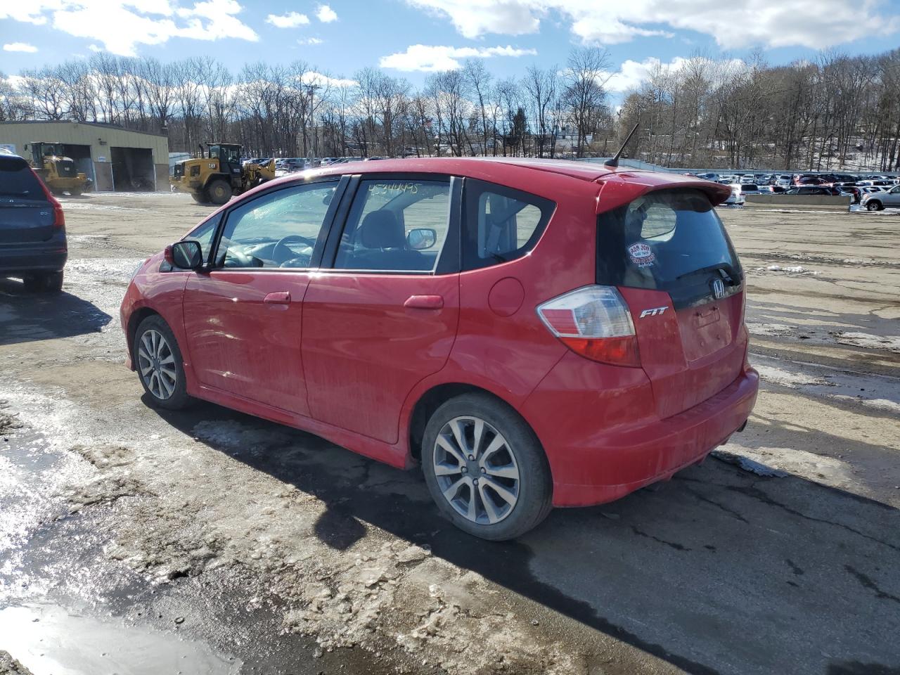 2013 Honda Fit VIN JHMGE8H59DC041437 Copart auction photo, top/roof / minor dent/scratches damage thumbnail 2