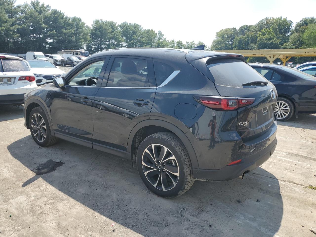 2023 Mazda CX-5 VIN JM3KFBDM7P0251633 Copart auction photo, side / minor dent/scratches damage thumbnail 2
