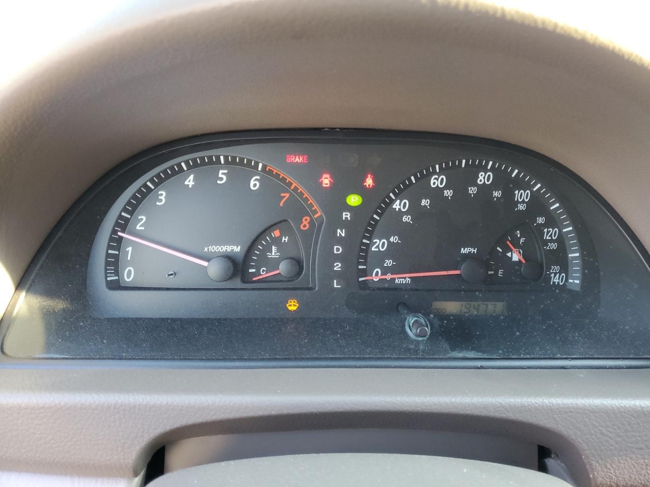 2003 Toyota Camry VIN JTDBE32K030240339 Copart auction photo, front end damage thumbnail 9
