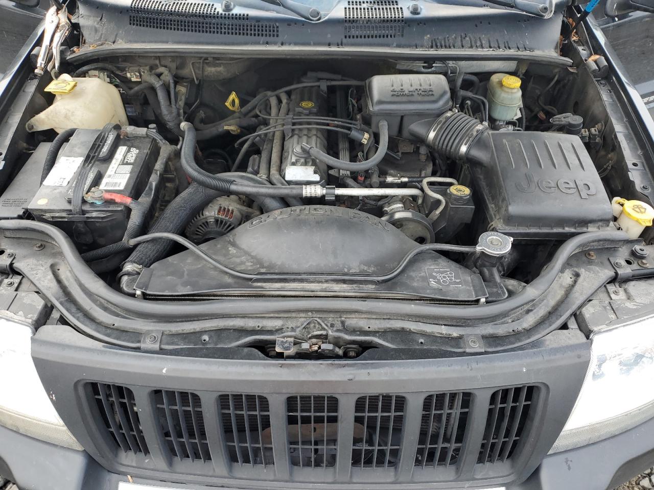 2004 Jeep Grand Cherokee VIN 1J4GX48S54C222202 Copart auction photo, rear end damage thumbnail 13