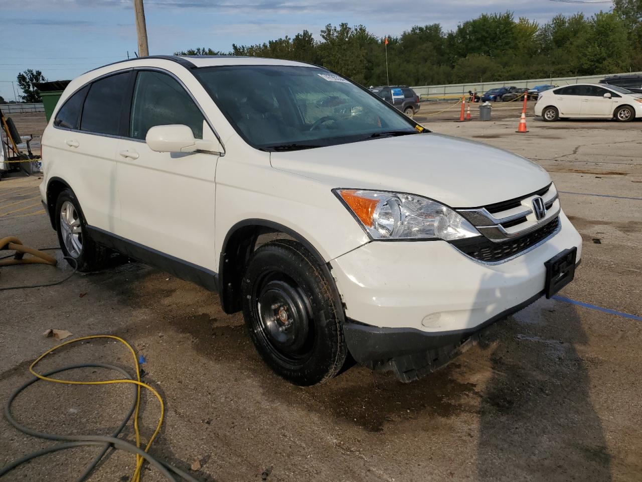 2011 Honda CR-V VIN JHLRE3H75BC003461 Copart auction photo, undercarriage / minor dent/scratches damage thumbnail 4