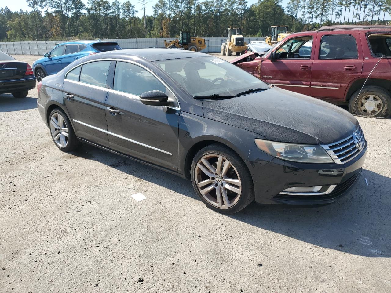 2013 Volkswagen Passat CC VIN WVWRN7AN8DE524355 Copart auction photo, water/flood damage thumbnail 4
