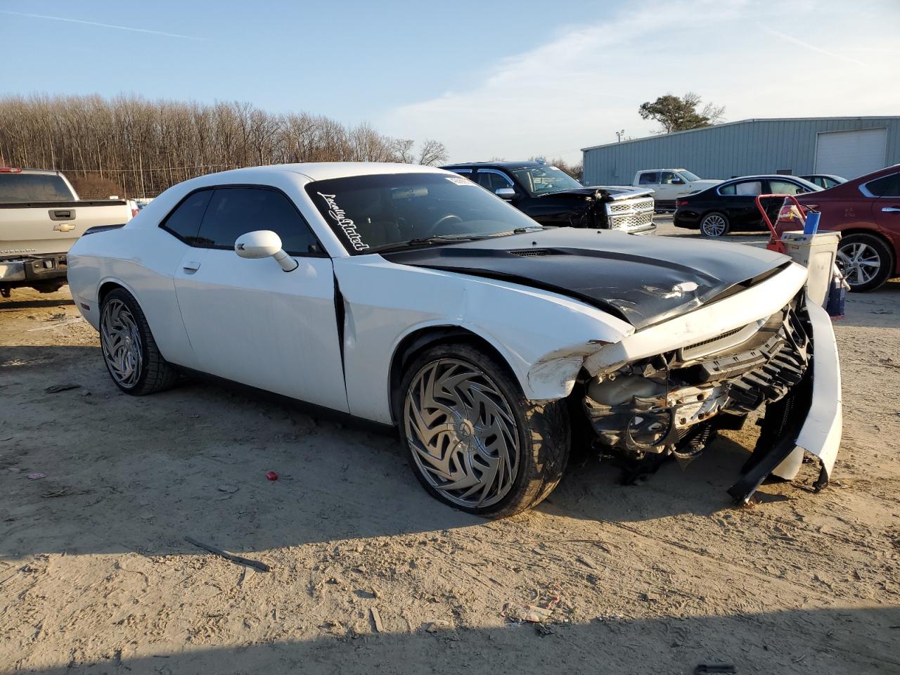 2013 Dodge Challenger VIN 2C3CDYAG8DH645495 Copart auction photo, front end / minor dent/scratches damage thumbnail 4