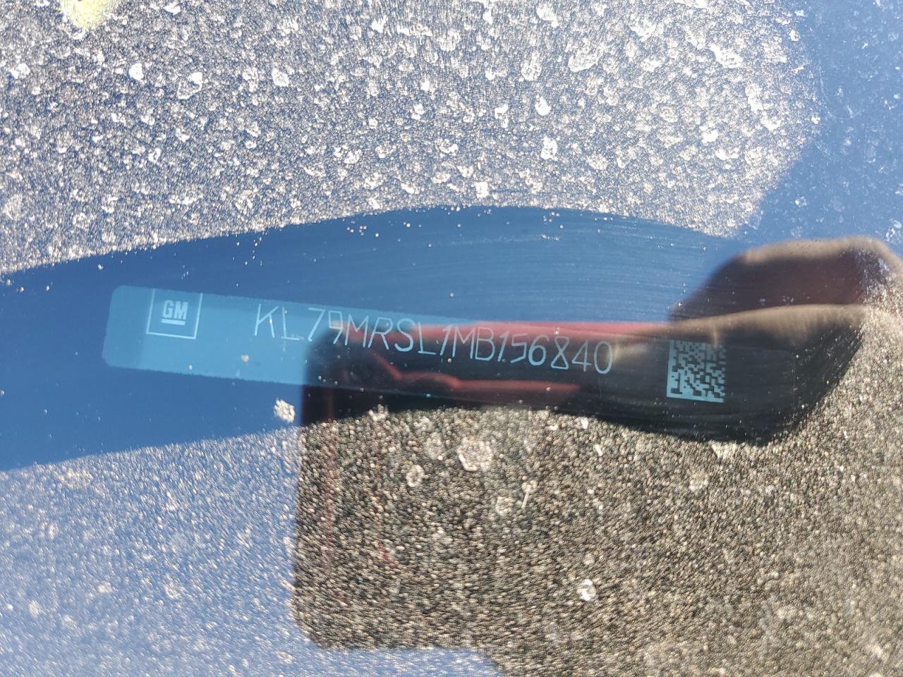 2021 Chevrolet TrailBlazer VIN KL79MRSL1MB156840 Copart auction photo, all over damage thumbnail 14