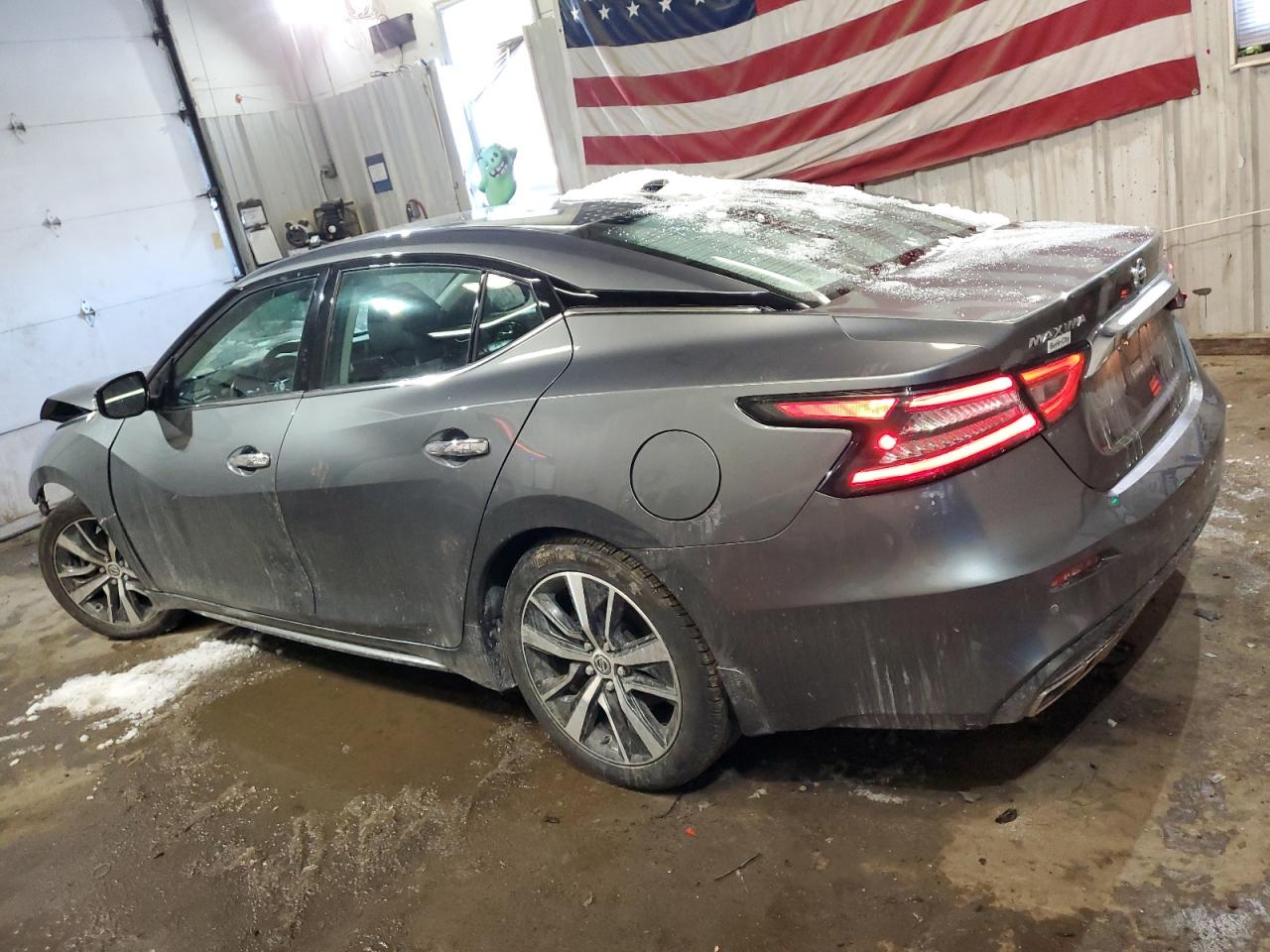 2020 Nissan Maxima VIN 1N4AA6CV1LC373293 Copart auction photo, front end / side damage thumbnail 2
