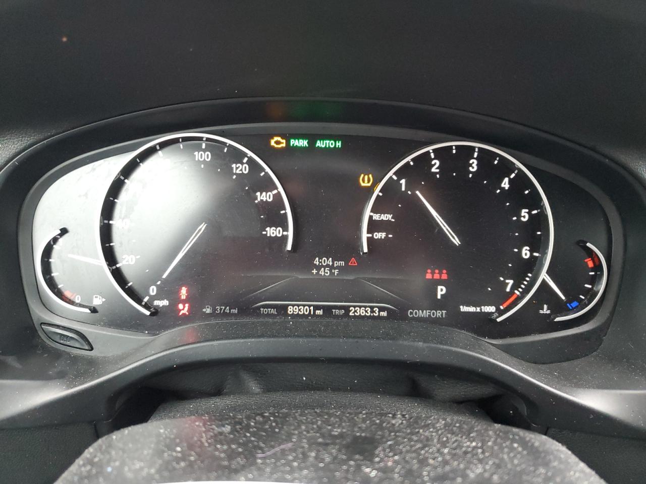 2019 BMW X3 VIN 5UXTR9C5XKLD92146 Copart auction photo, front end damage thumbnail 9