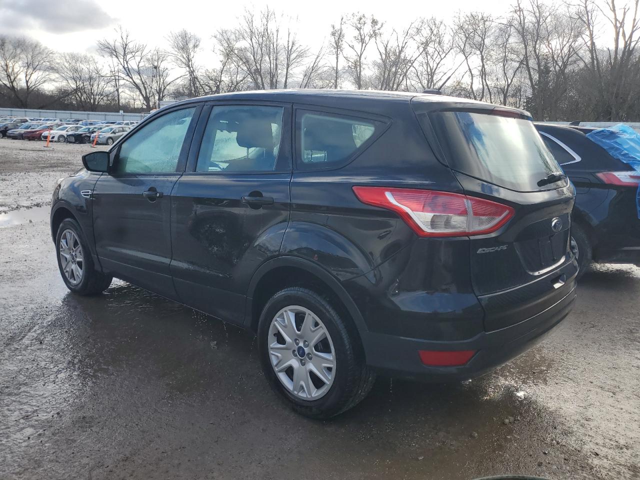 2014 Ford Escape VIN 1FMCU0F70EUD24180 Copart auction photo, front end damage thumbnail 2