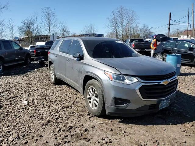 2018 Chevrolet Traverse VIN 1GNEVFKW2JJ213644 Copart auction photo, rear end / side damage thumbnail 12