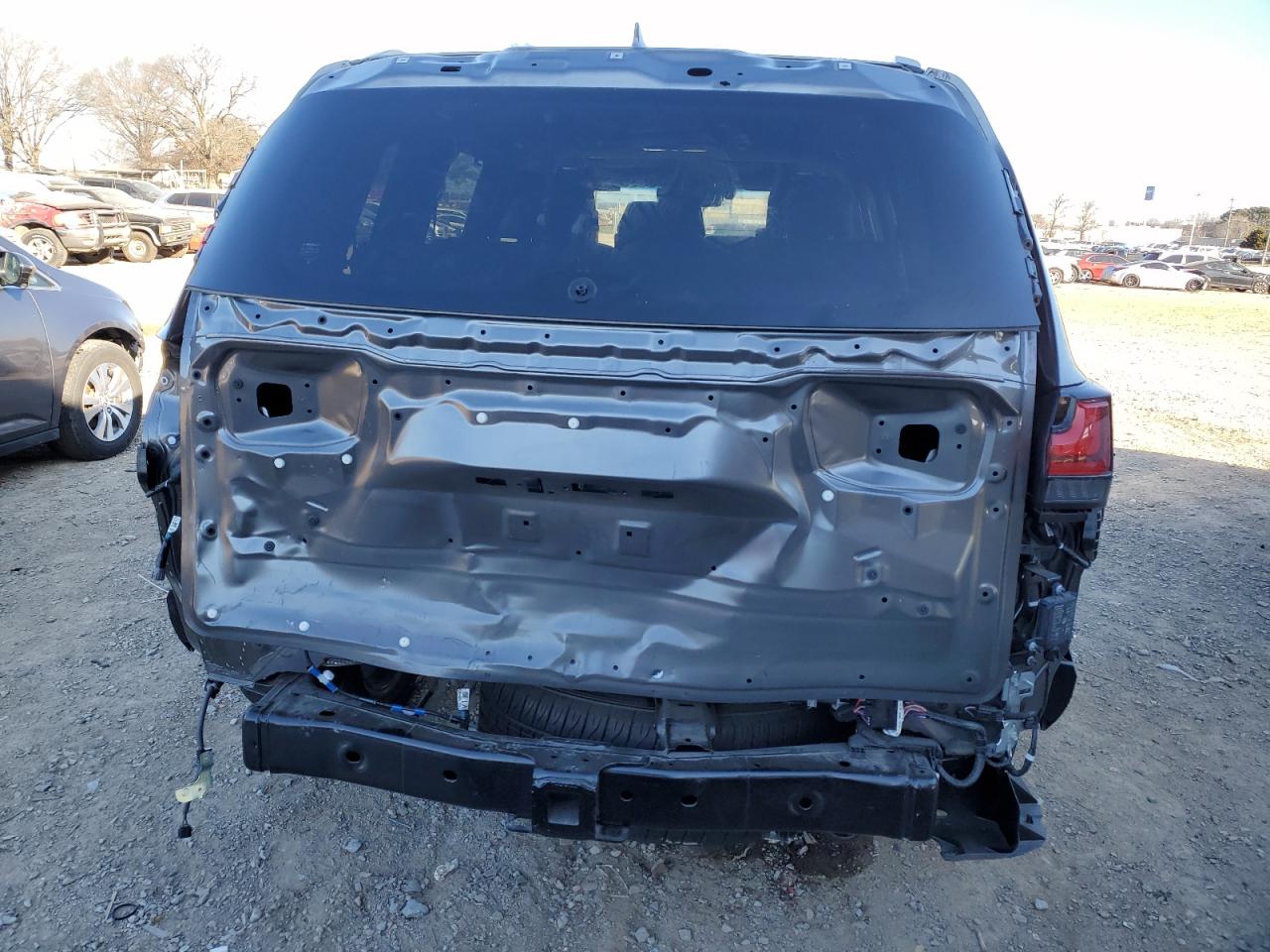 2023 Lexus LX VIN JTJGB7CX8P4034441 Copart auction photo, front end damage thumbnail 6