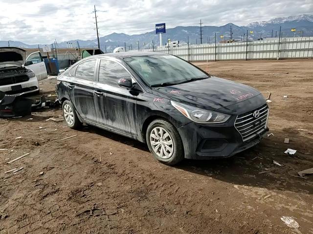 2020 Hyundai Accent VIN 3KPC24A68LE109769 Copart auction photo, rear end / hail damage thumbnail 11