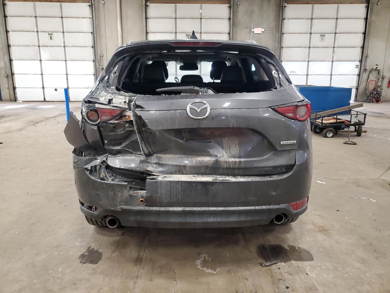 2020 Mazda CX-5 VIN JM3KFBDM1L0752849 Copart auction photo, rear end damage thumbnail 6