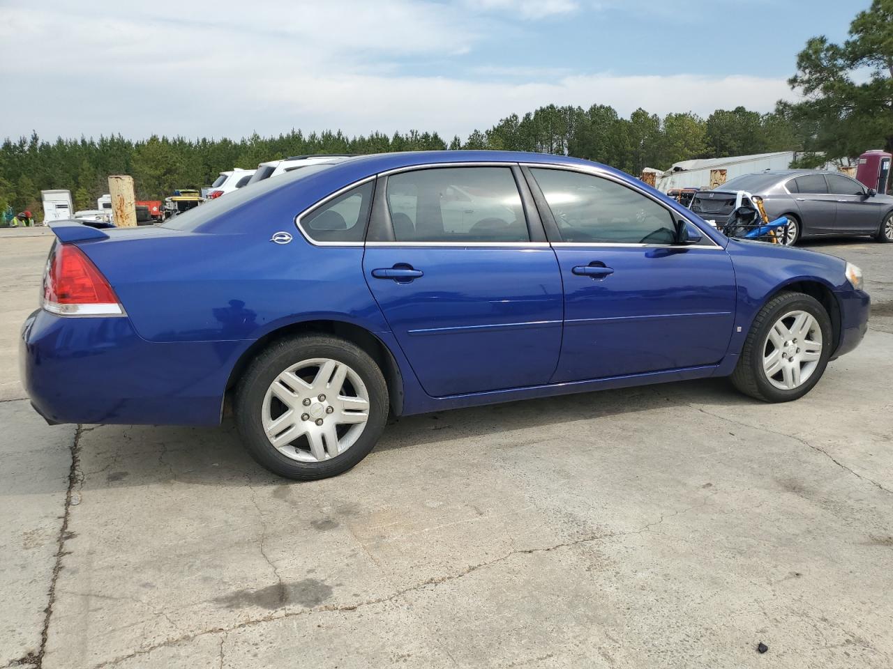2006 Chevrolet Impala VIN 2G1WC581569402843 Copart auction photo, side damage thumbnail 3