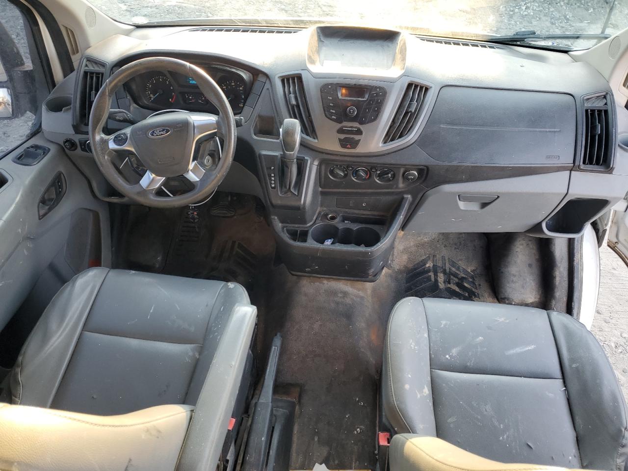 2016 Ford Transit VIN 1FTYE2CM9GKA40154 Copart auction photo, rear end damage thumbnail 8