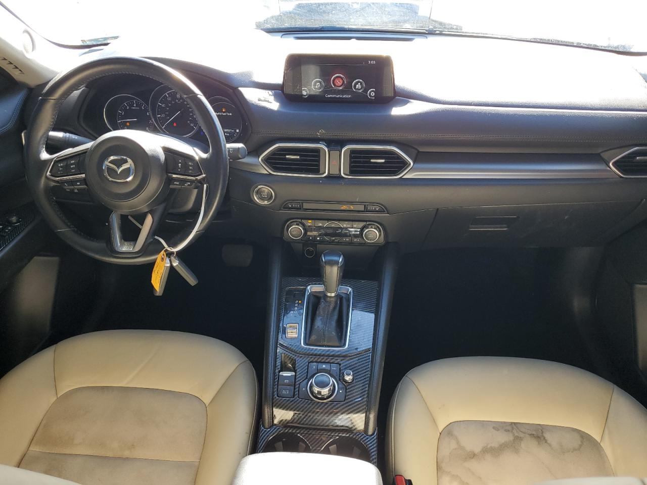 2017 Mazda CX-5 VIN JM3KFBCL6H0125712 Copart auction photo, front end / side damage thumbnail 8