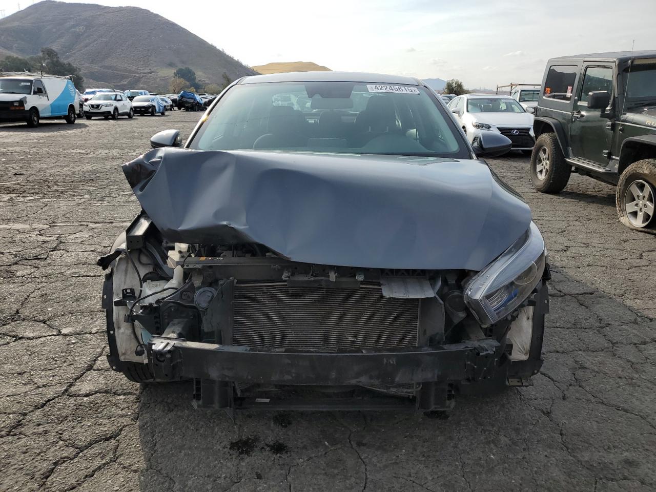 2022 KIA Forte VIN 3KPF24AD8NE502654 Copart auction photo, front end / side damage thumbnail 5