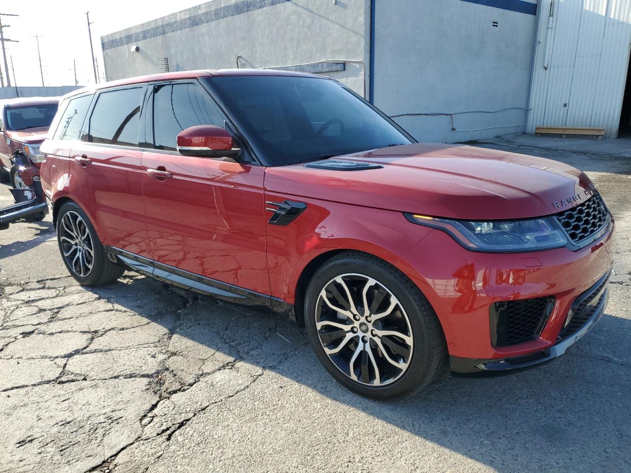 2022 Land Rover Range Rover VIN SALWR2SU0NA230207 Copart auction photo, rear end damage thumbnail 4