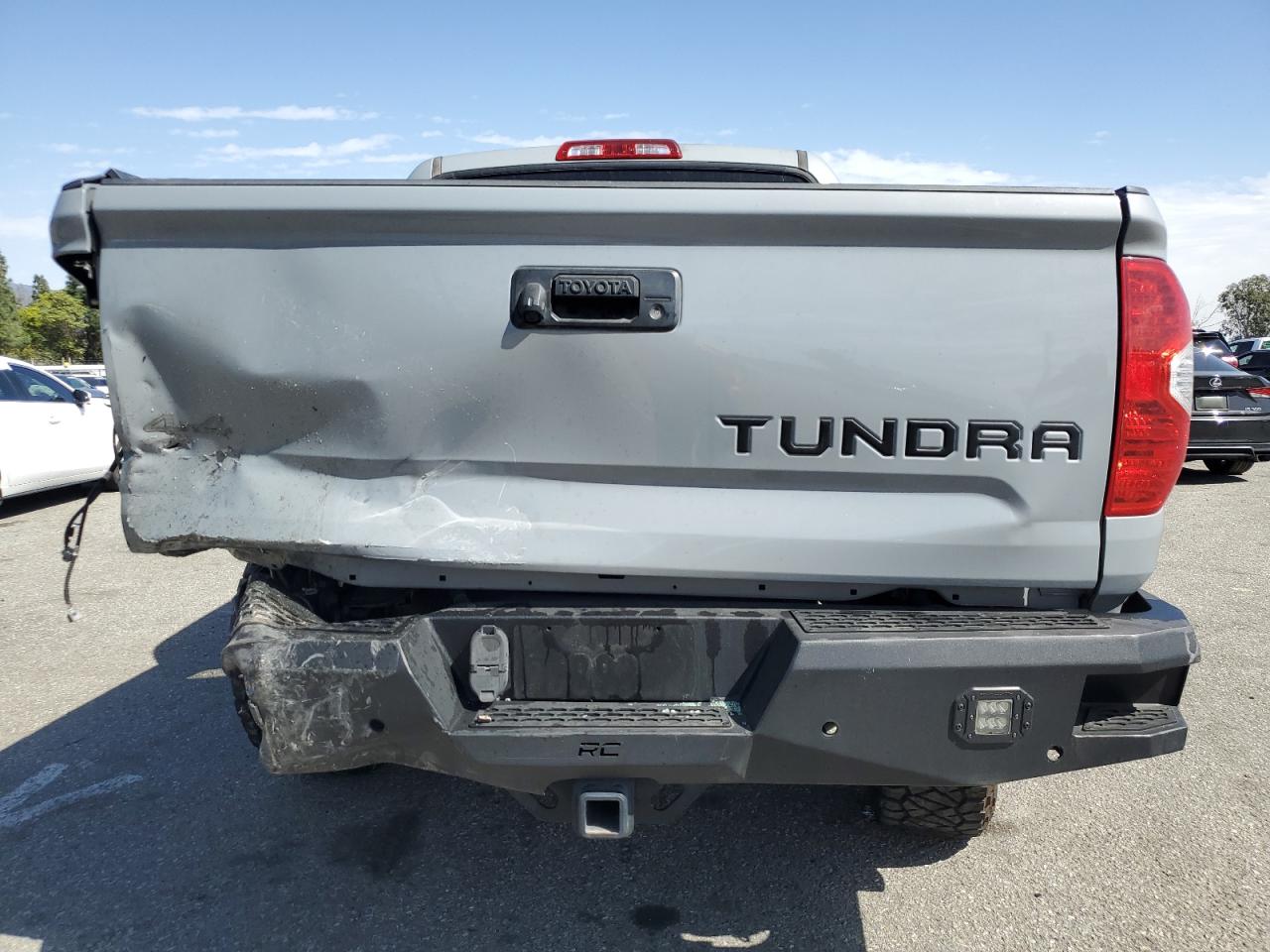 2017 Toyota Tundra VIN 5TFDY5F1XHX612071 Copart auction photo, rear end / undercarriage damage thumbnail 6