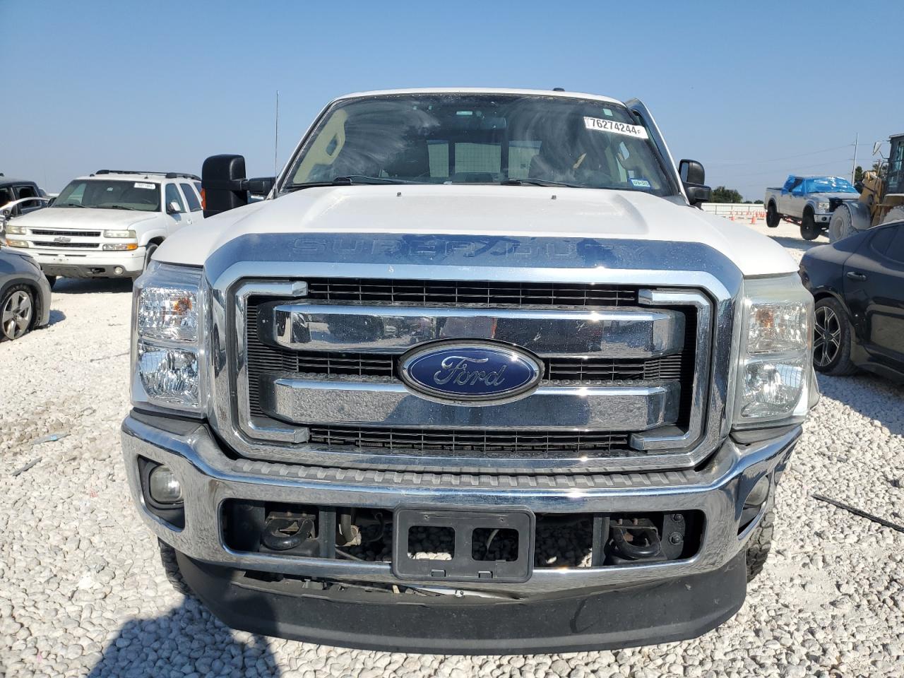 2013 Ford F250 VIN 1FT7W2BT2DEB62074 Copart auction photo, side damage thumbnail 5