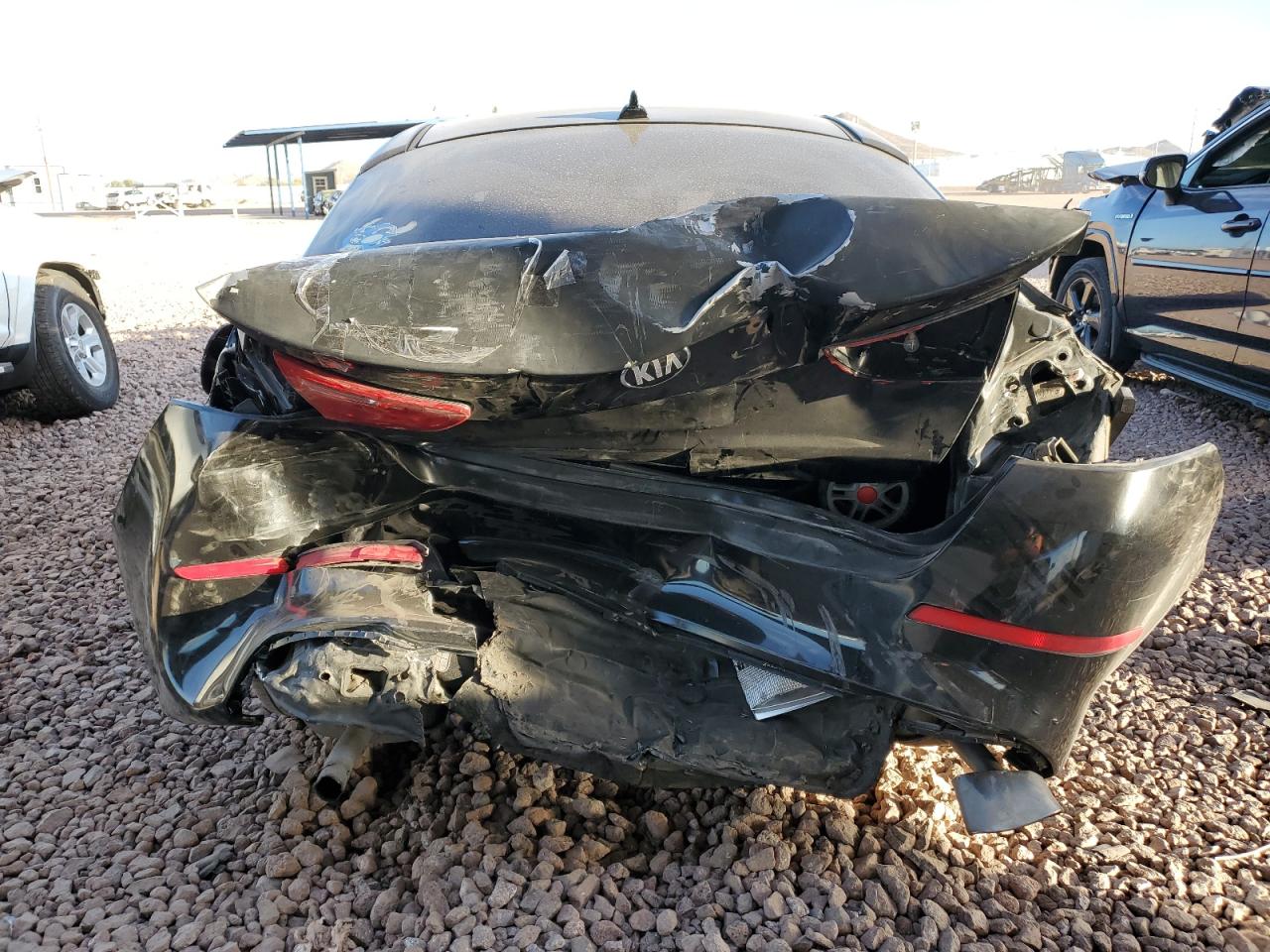 2015 KIA Optima VIN 5XXGM4A74FG513863 Copart auction photo, rear end / front end damage thumbnail 6