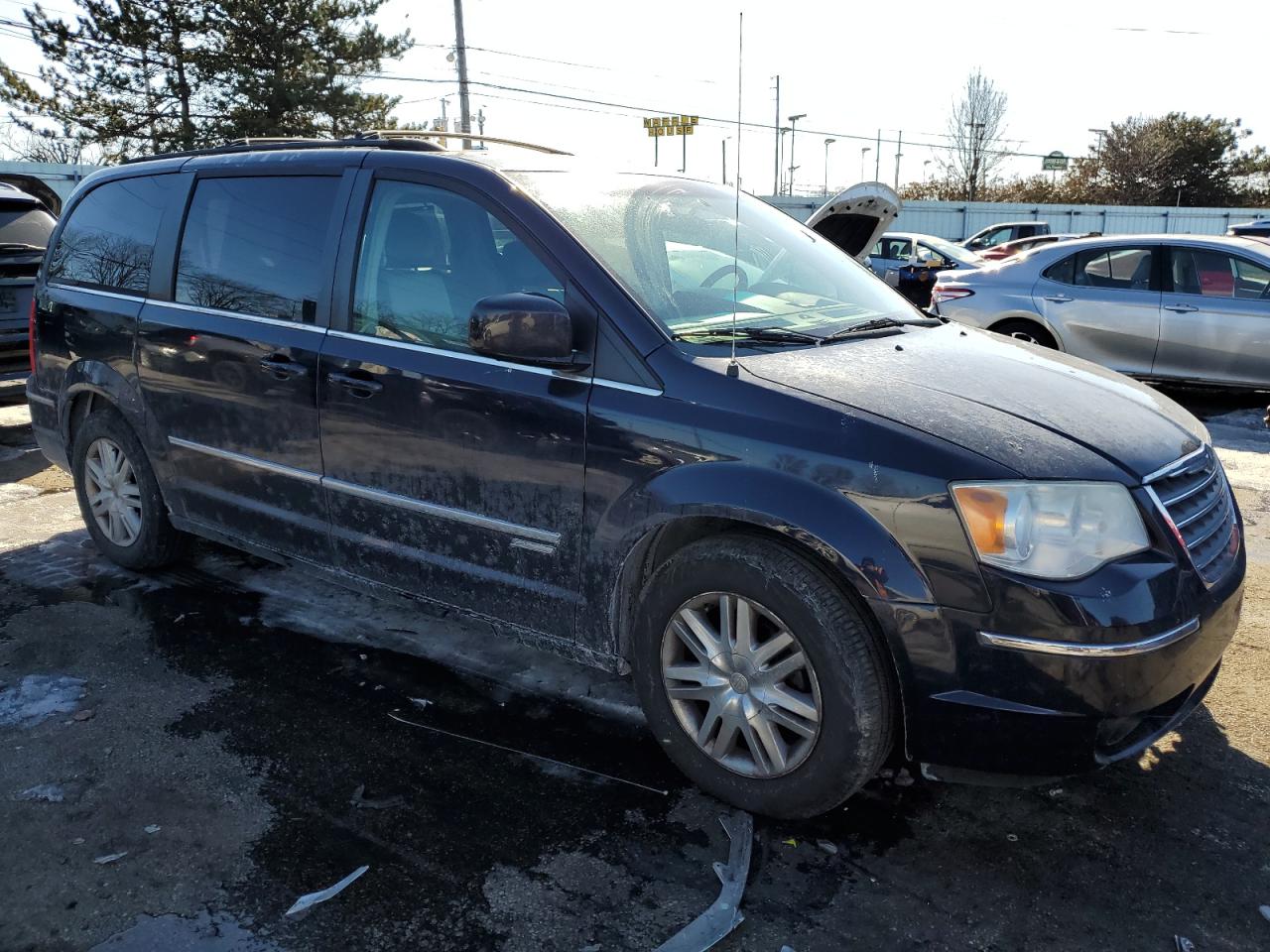 2010 Chrysler Town & Country VIN 2A4RR5DX9AR279922 Copart auction photo, front end damage thumbnail 4