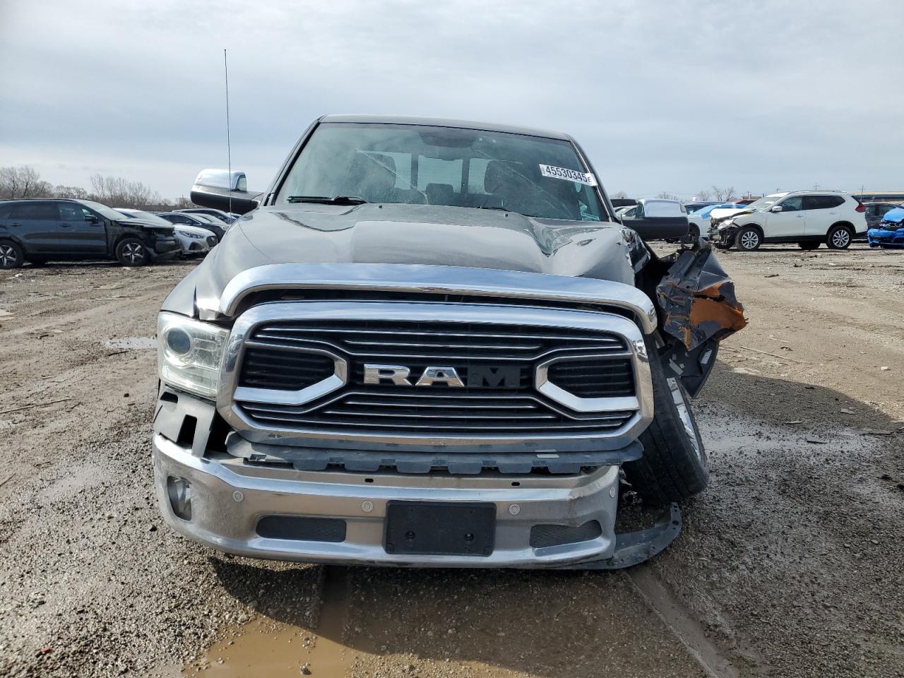 2016 RAM 1500 VIN 1C6RR7WT2GS243838 Copart auction photo, front end / mechanical damage thumbnail 5