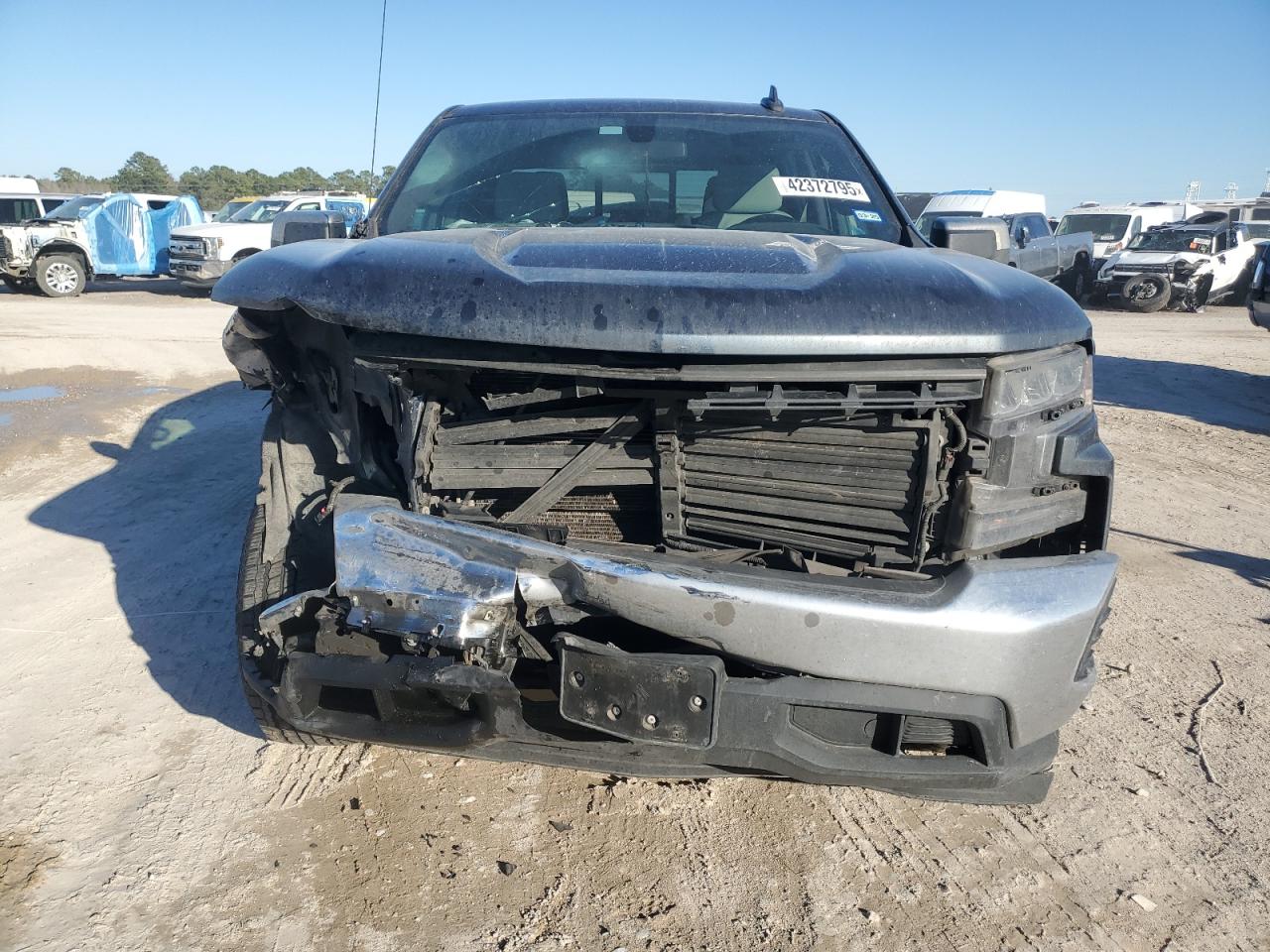 2019 Chevrolet Silverado VIN 3GCPWCED3KG258117 Copart auction photo, front end damage thumbnail 5