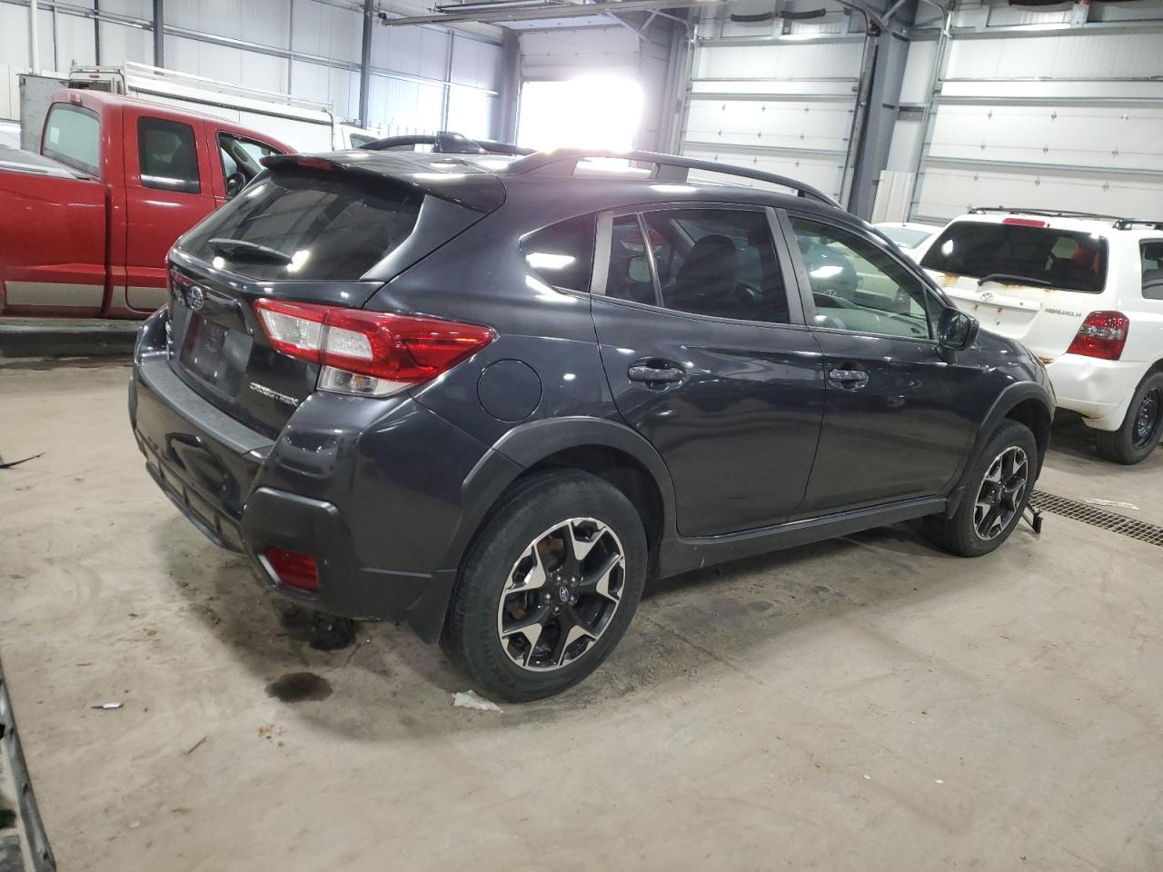 2019 Subaru XV VIN JF2GTADC4KH394379 Copart auction photo, front end damage thumbnail 3