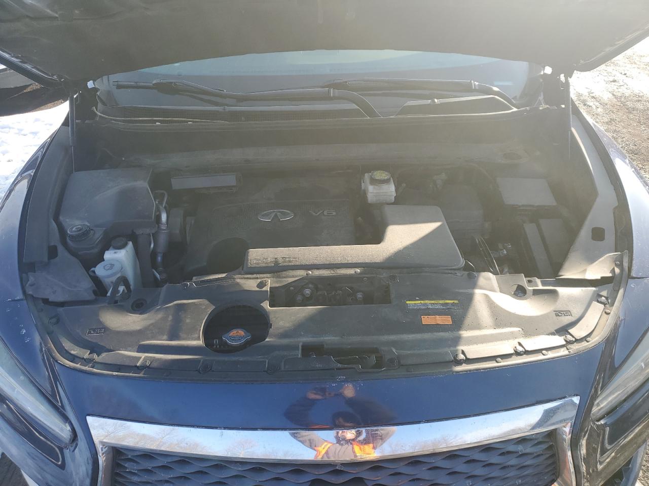 2016 Infiniti QX60 VIN 5N1AL0MM1GC506319 Copart auction photo, front end / all over damage thumbnail 12