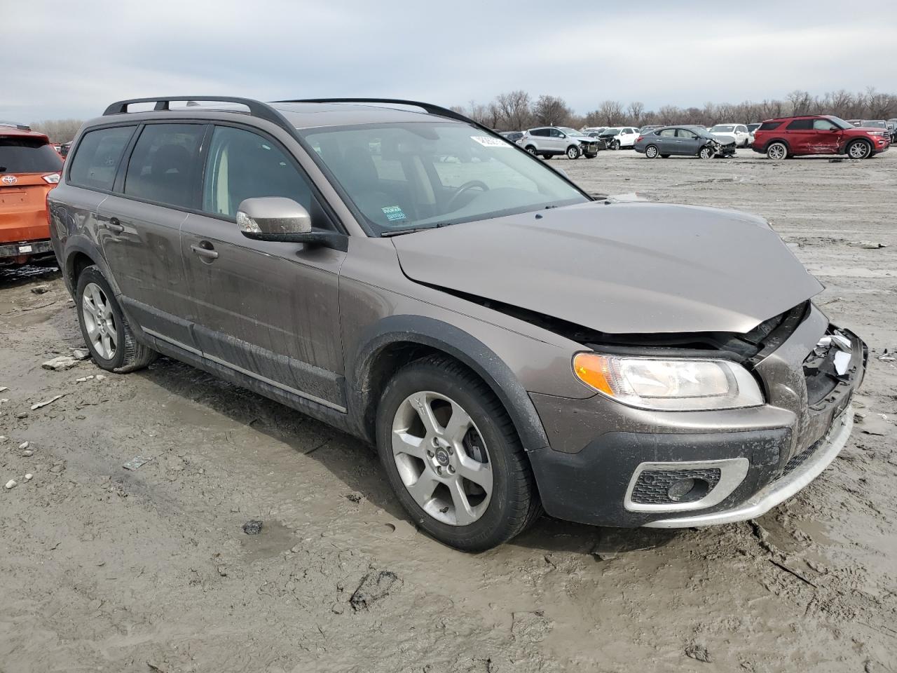 2009 Volvo XC70 VIN YV4BZ982491063602 Copart auction photo, front end / minor dent/scratches damage thumbnail 4