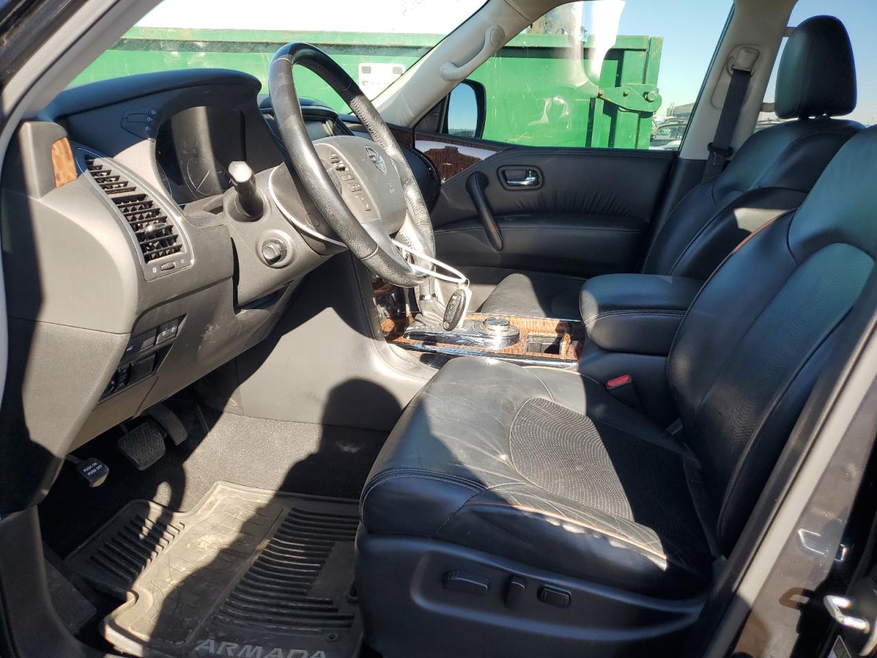 2019 Nissan Armada VIN JN8AY2NCXK9581912 Copart auction photo, front end damage thumbnail 7