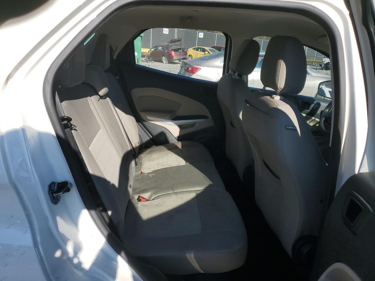 2018 Ford EcoSport VIN MAJ6P1SL3JC192863 Copart auction photo, front end / side damage thumbnail 11