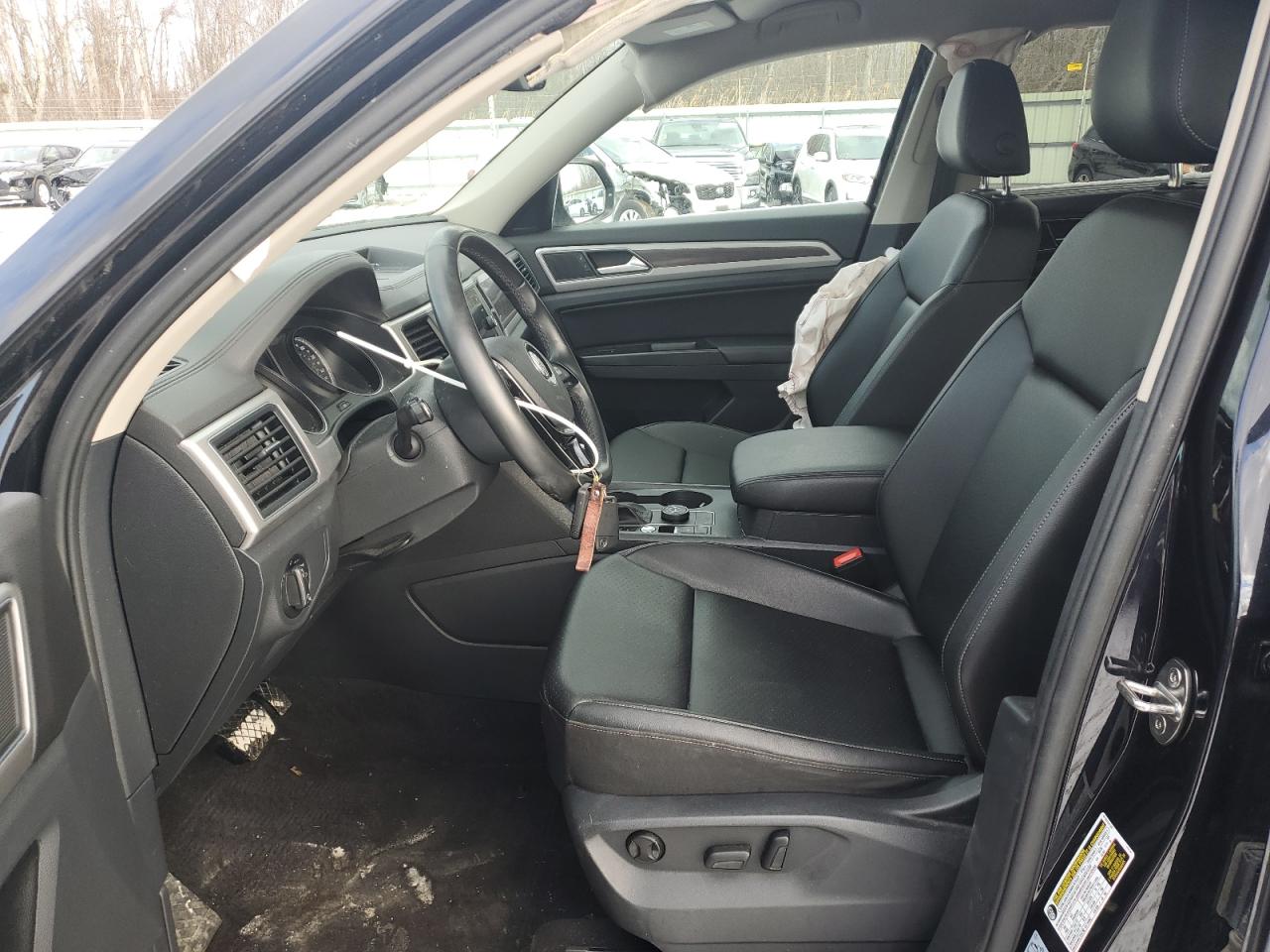 2019 Volkswagen Atlas VIN 1V2UR2CA4KC580764 Copart auction photo, front end damage thumbnail 7