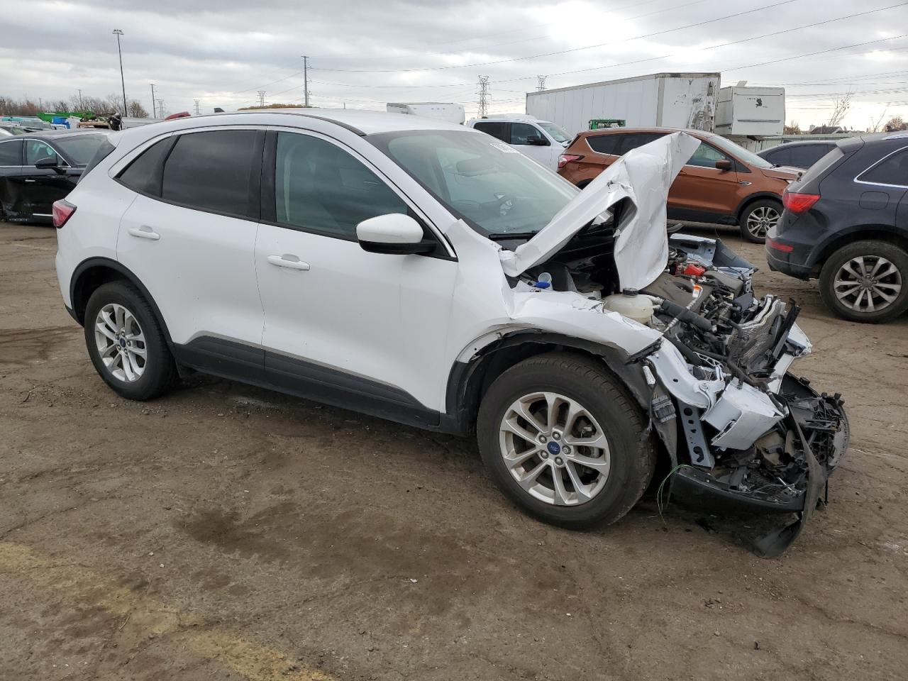 2020 Ford Escape VIN 1FMCU9G66LUA52192 Copart auction photo, front end damage thumbnail 4