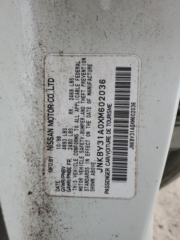 1999 Infiniti Q45 VIN JNKBY31A0XM602036 Copart auction photo, front end damage thumbnail 13